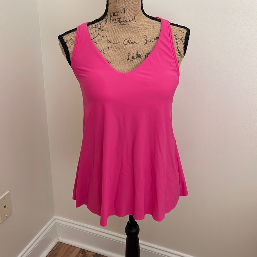 TALBOTS Miraclesuit 2 piece swim skirt and tankini top, size 6